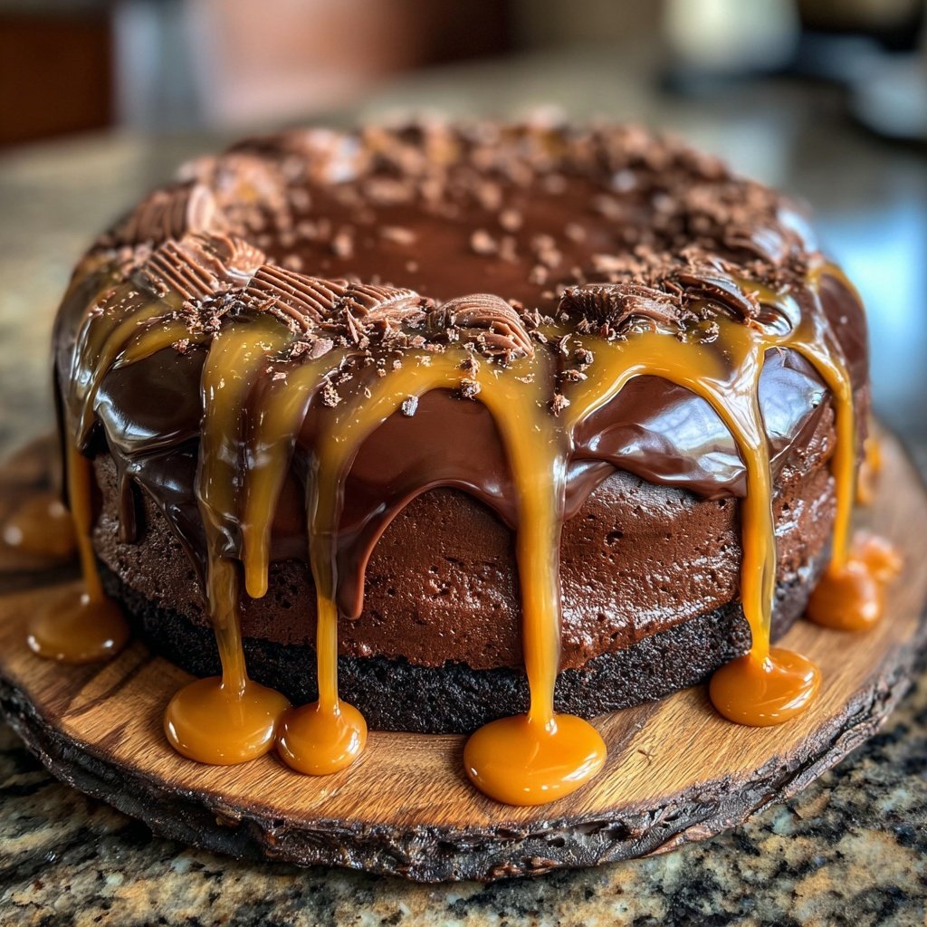 Chocolate Caramel Spring Delight