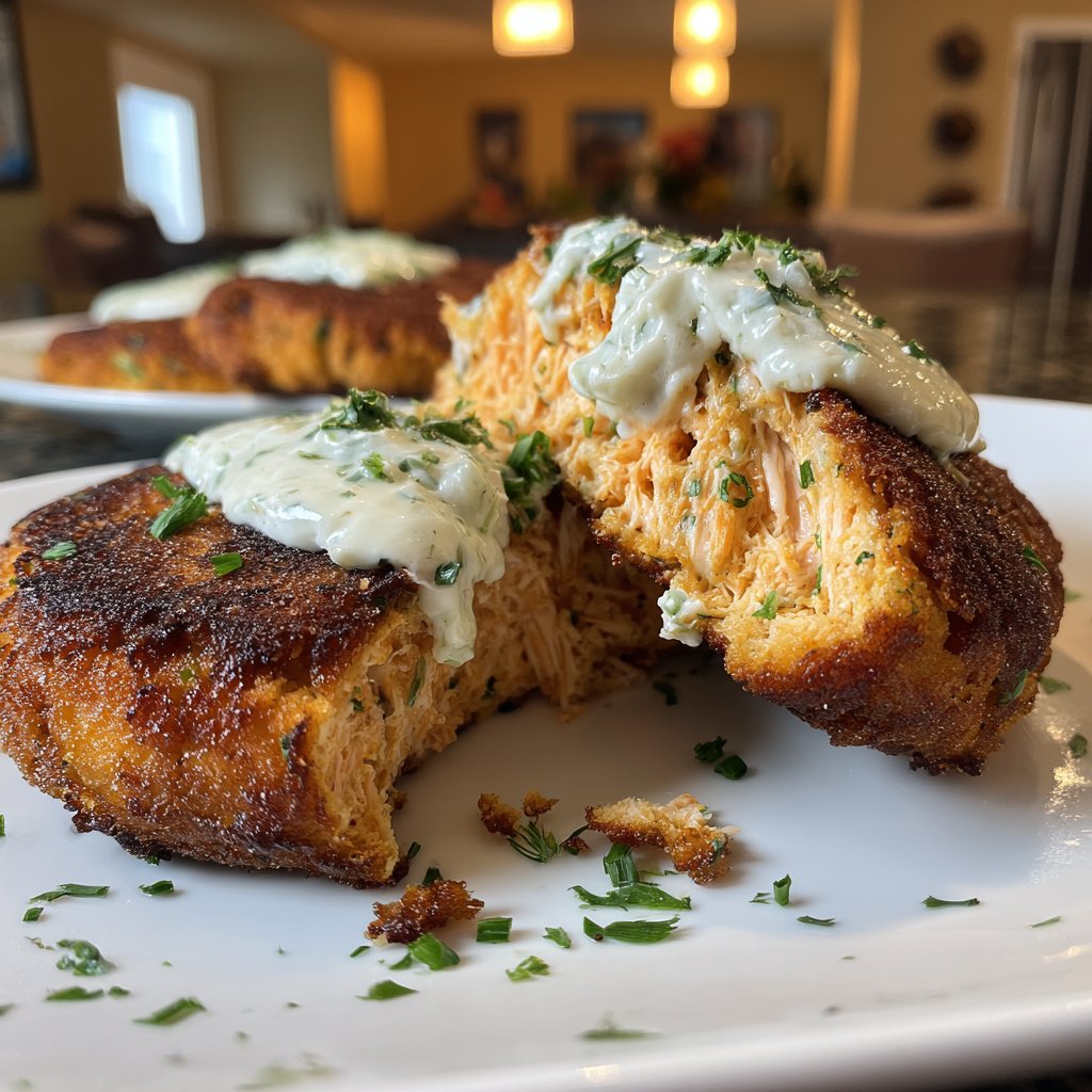 Salmon Cakes with Remoulade Sauce