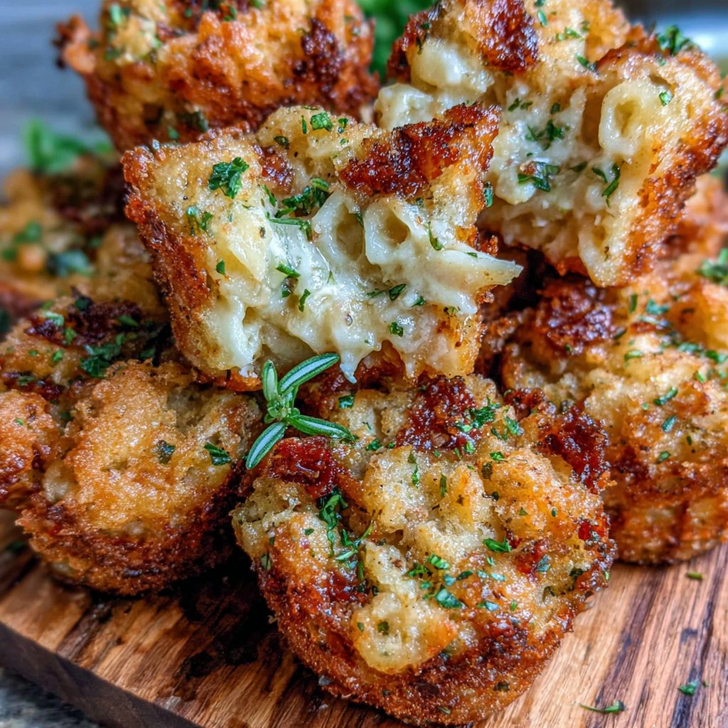 Cajun-Spiced Mac & Cheese Bites