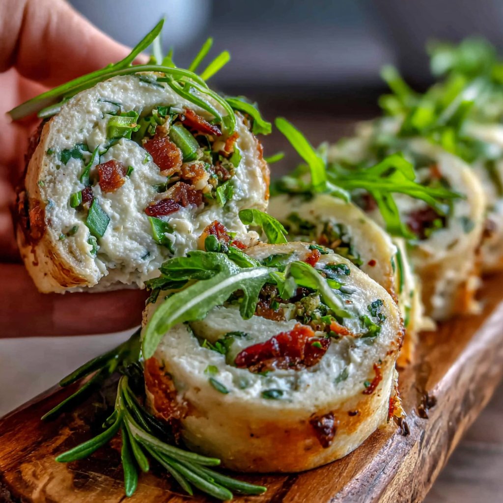 Fresh Herb Lunch Roll-Ups