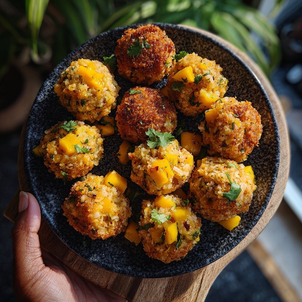Cilantrillo Mango Rice Balls